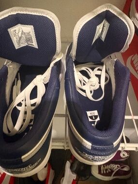 Nike Air Jordan’s Navy Blue and White